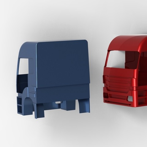 cabin of the truck 3D Print Model