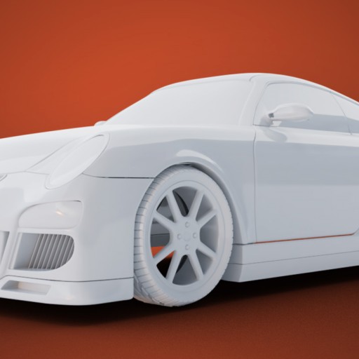 CGC Classic: Porsche 						 Free 3D Model
