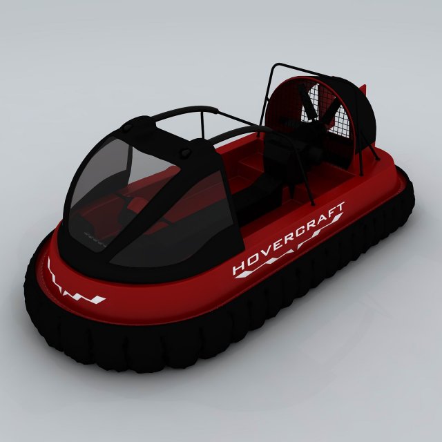 Transportation motorboat D1515 3D Model