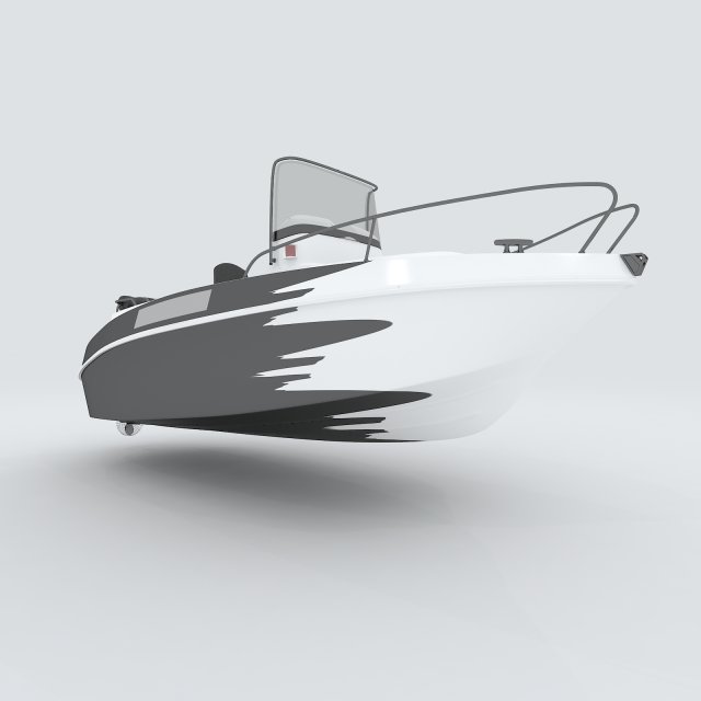 Vehicle Yacht 15511 3D Model