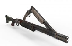 Hunter gun 3D Model