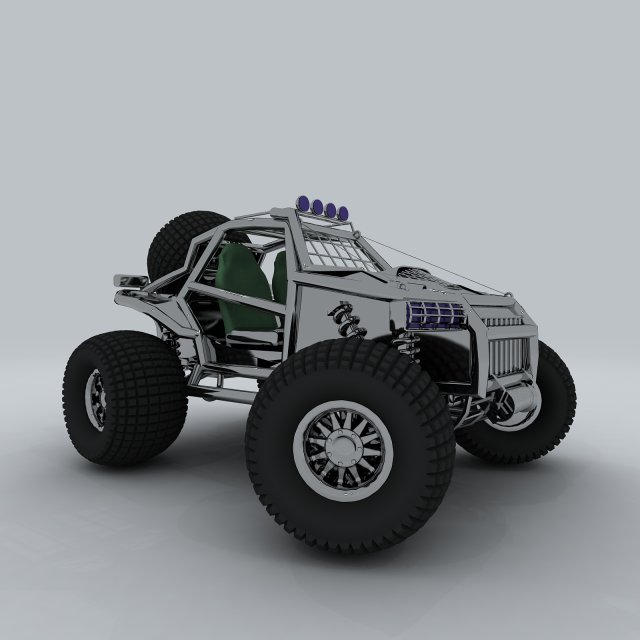 Vehicle SUV 17598 3D Model