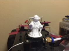 Yoda Extruder Spinner for MonoPrice Mini V2 5mm hole 3D Print Model