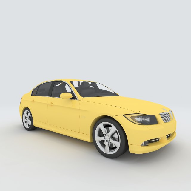 Vehicle Cars D6448 3D Model