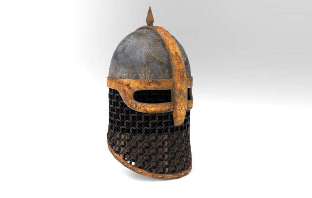 Medieval Helmet 3D Model