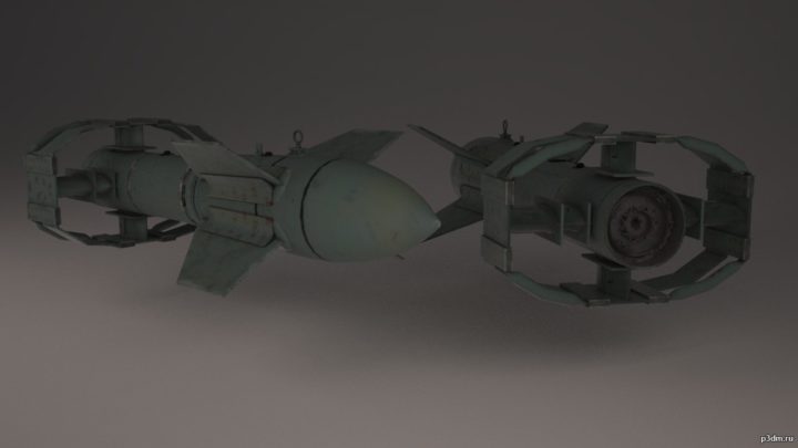 Fritz X Glidebomb 3D Model