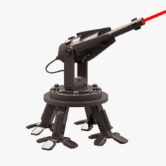 Robot 04 Mobile Laser Cannon 3D Model