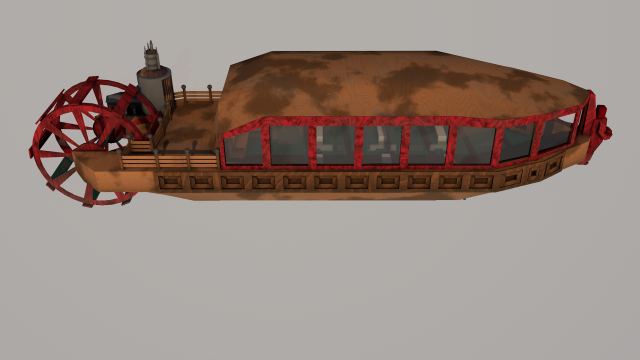 Ship 3D Model