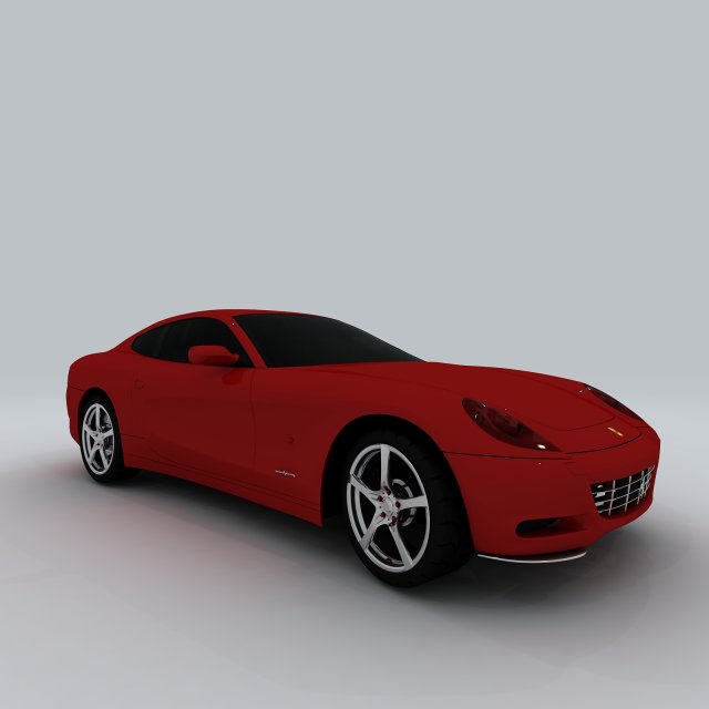 Vehicle – supercar car 80 3D Model