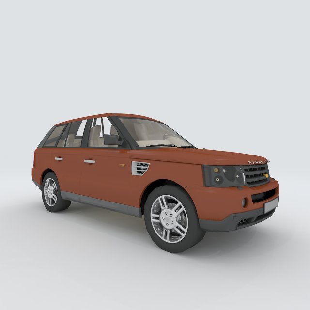 Vehicles – Mercedes-Benz BMW Volkswagen Audi car 71 3D Model