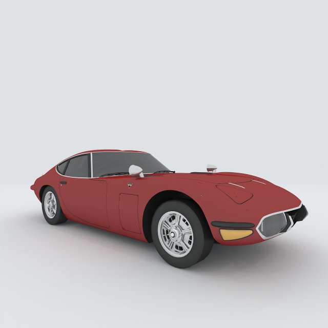 Vehicle Cars D6451 3D Model