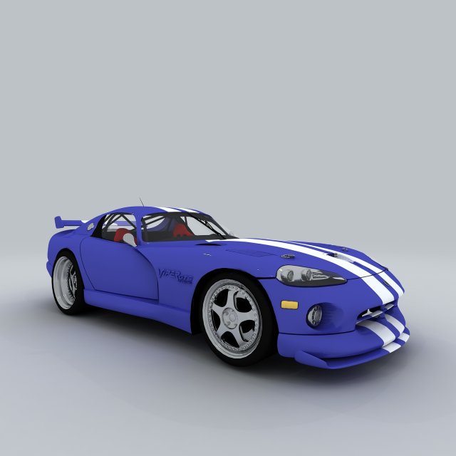 Vehicle – supercar car 83 3D Model