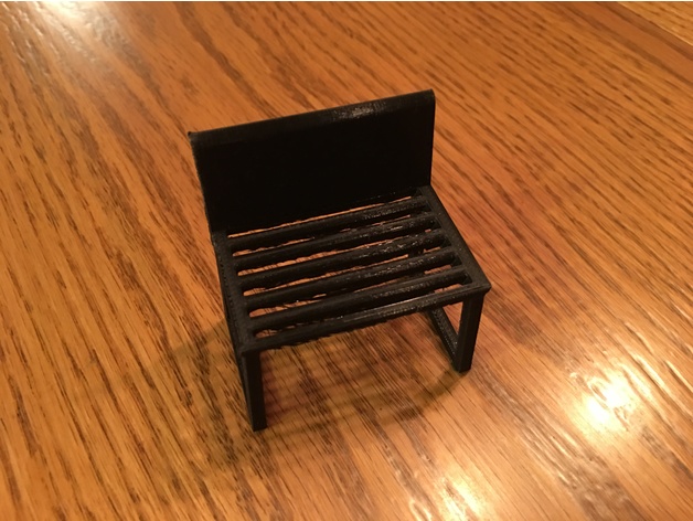 Bench 3D Print Model