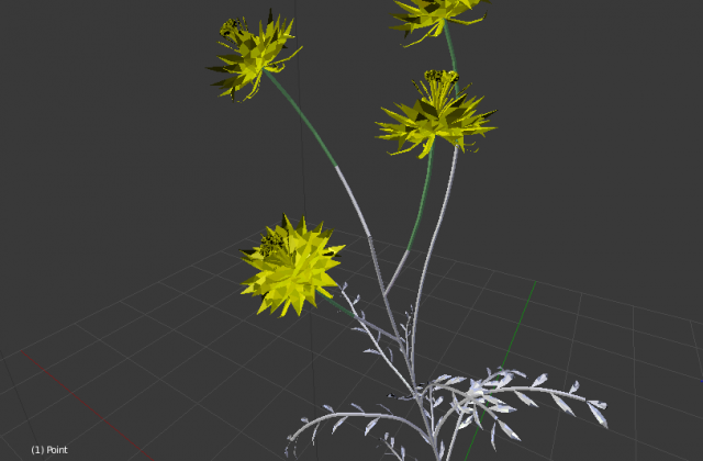 Flower Free 3D Model