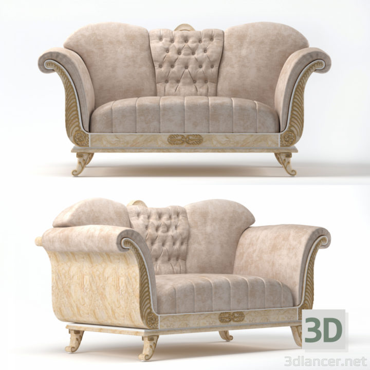 3D-Model 
Sofa tecni nova 1196