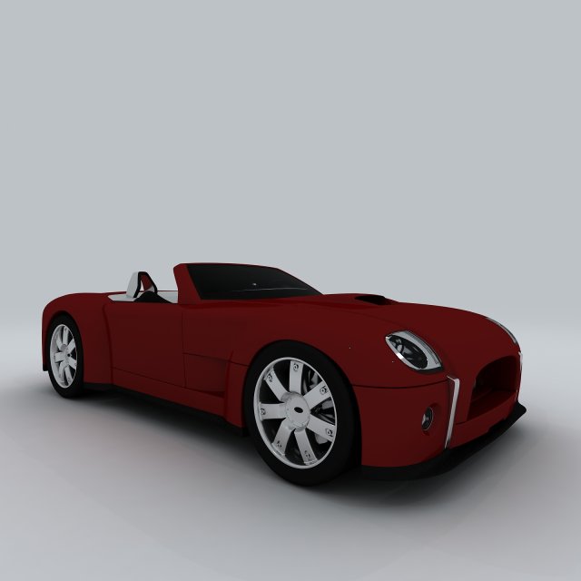 Vehicle – supercar car 30 3D Model