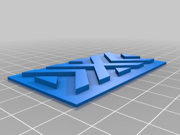New York Excelsior Logo 3D Print Model