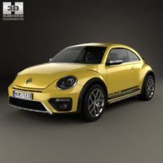 Volkswagen Beetle Dune 2016 3D Model