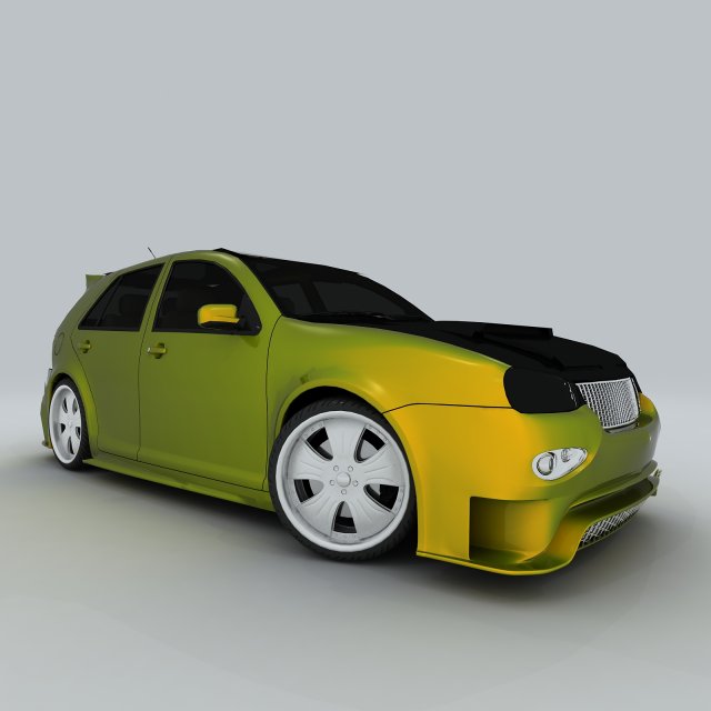 Vehicle – supercar car 08 3D Model