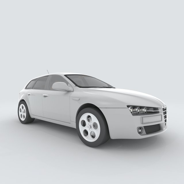 Vehicle – supercar car 59 3D Model