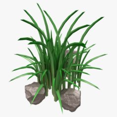 Grass 01 3D Model