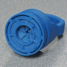 Hidden Symbol Iris Ring 3D Print Model