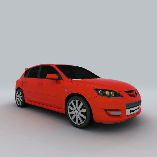 Vehicle Cars 25 3D Model