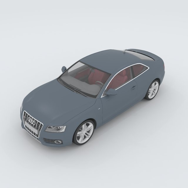 Vehicles – Mercedes-Benz BMW Volkswagen Audi car 554 3D Model