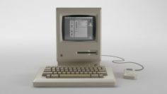 Macintosh 128K – element 3d 3D Model