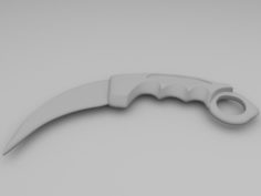 Knife 3D Model