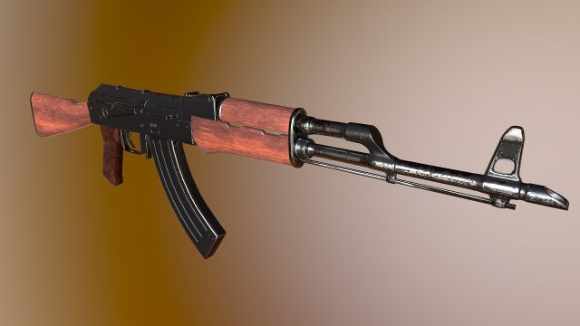 Ak-74 3D Model