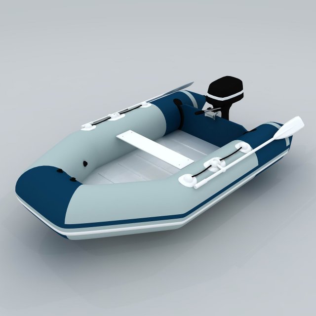 Transportation – Kayaking 08 3D Model