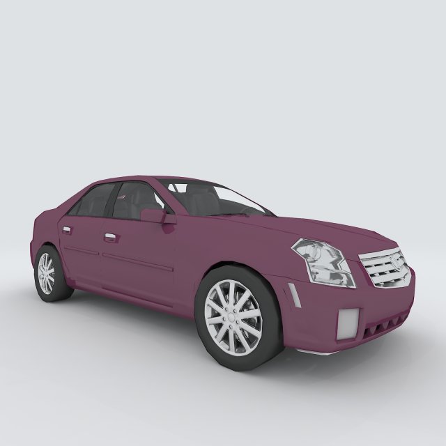 Vehicle Cars D6447 3D Model