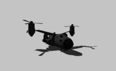 Military air transport 3D Model
