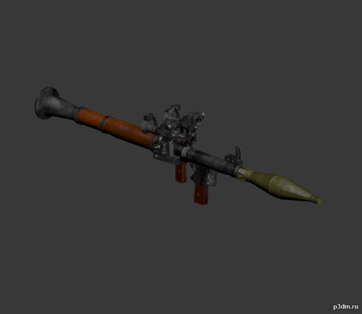 Rocket Launcher 3D Model