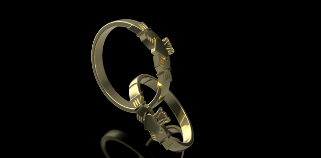 Wedding ring 3D Model