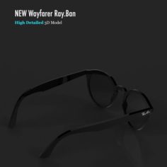 Wayfarer RayBan 3D Model
