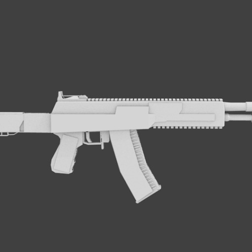 AK12 Lowpoly						 Free 3D Model