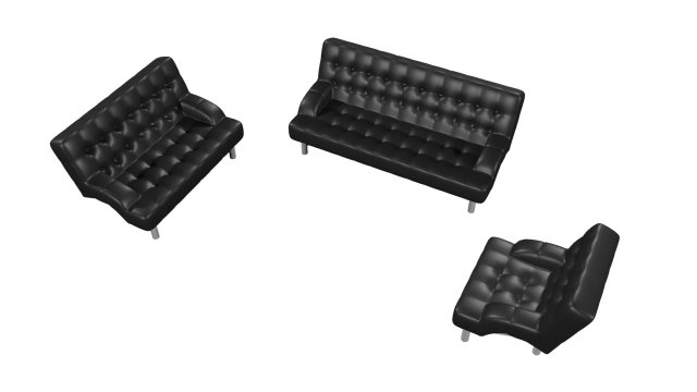 Sofa v3 3D Model