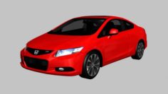 2012 Honda Civic 3D Model