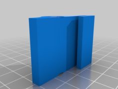 Bed Frame Reinforcement A3 3D Print Model