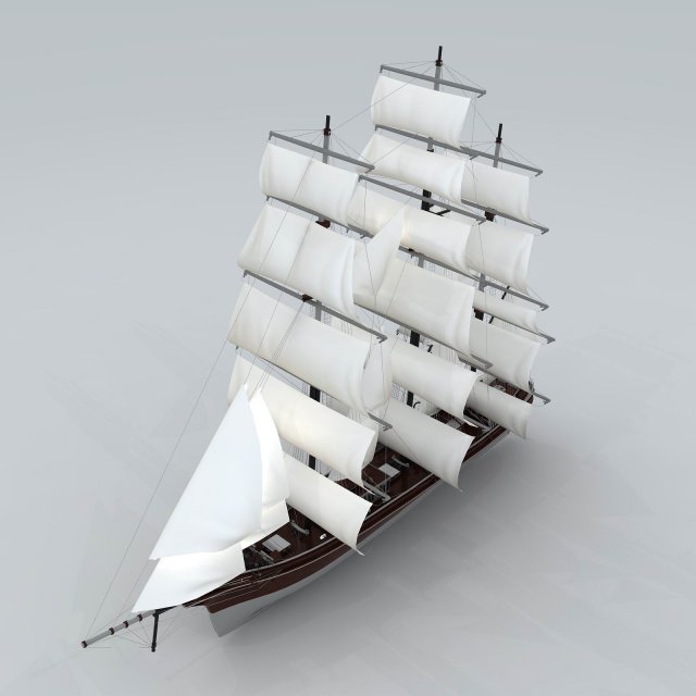 Transportation Boats 88059 3D Model