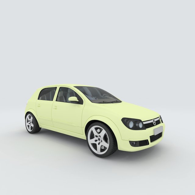 Vehicles – Mercedes-Benz BMW Volkswagen Audi car 130 3D Model