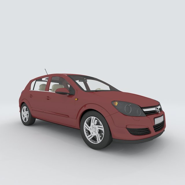 Vehicles – Mercedes-Benz BMW Volkswagen Audi car 174 3D Model