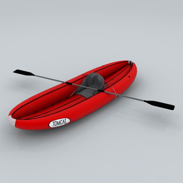 Transportation – Kayaking 06 3D Model