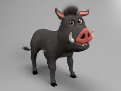 Wild pig 3D Model