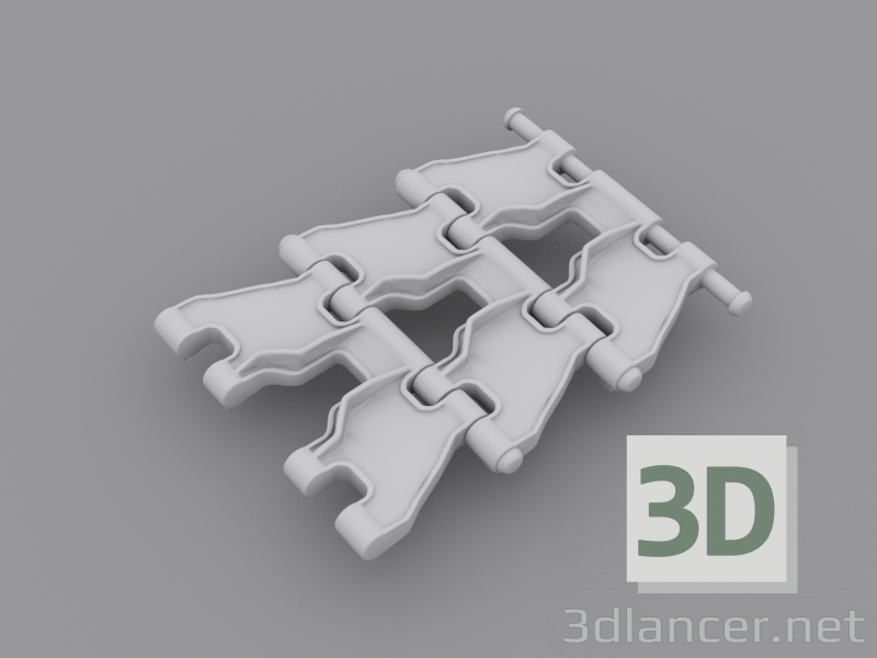 3D-Model 
Track tractor tracks