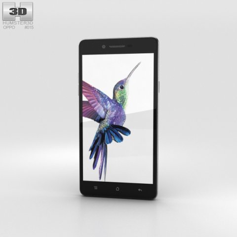 Oppo Neo 7 Black 3D Model