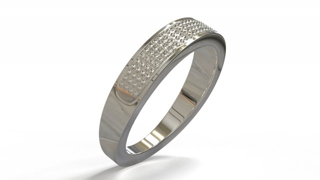 Ring-silver 3D Model