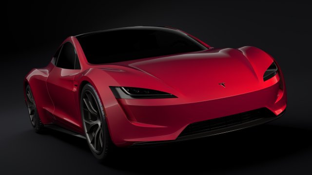 Tesla Roadster 2020Tesla Roadster 2020 3D Model